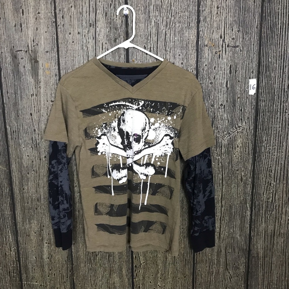 Route 66 Youth Skull Shirt - YXL